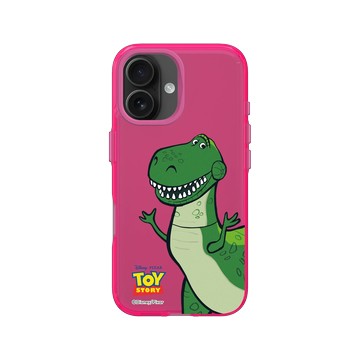 iPhone 16 Clear 粉漾桃 - 迪士尼-玩具總動員 Toy Story - 玩具總動員 - 大大Rex