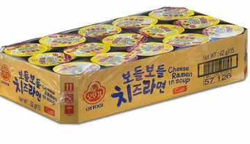 [COSCO代購5] C136996 OTTOGI 不倒翁起司風味湯杯麵 62公克X15杯