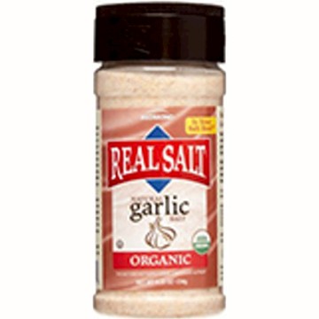 Organic Garlic Salt 8.25 Oz by REAL SALT