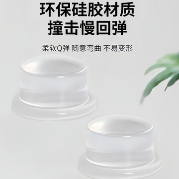 💠臺灣出貨🎗️免運💠超厚防撞貼防撞墻門擋免打孔透明靜音門後阻硅膠衛生間門後防撞器