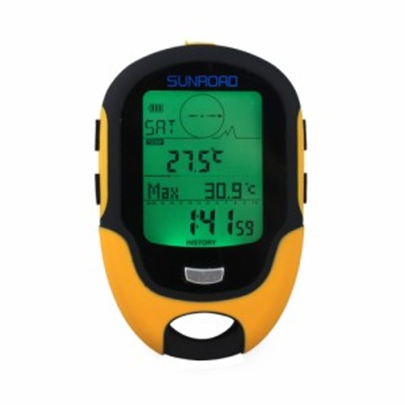 Sunroad FR500 デジタル 高度計 気圧計 コンパス 温度計 湿度計 天気予報 通販 LINEポイント最大1.0%GET  LINEショッピング