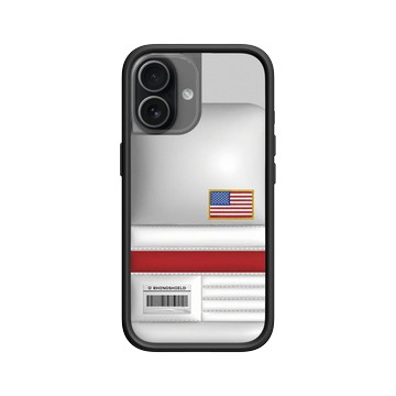 iPhone 17 Mod NX -邊框背蓋組合 (相機按鈕) 黑 - NASA - NASA Space Food Bag - US Flag