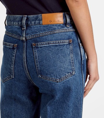 Loro Piana Brooke mid-rise cropped straight jeans