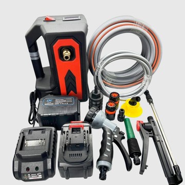 便攜式鋰電電動抽水泵 jj(牧田款) 21v雙電池 6.0ah / 農用灌溉家用花園澆花