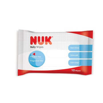NUK 濕紙巾10抽