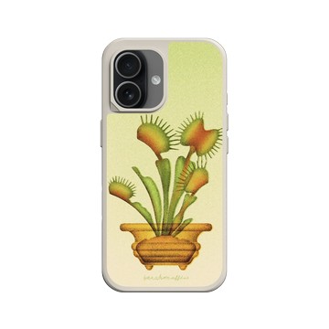 iPhone 17 SolidX 貝殼灰 - Sarah Mafféïs - 捕蠅草