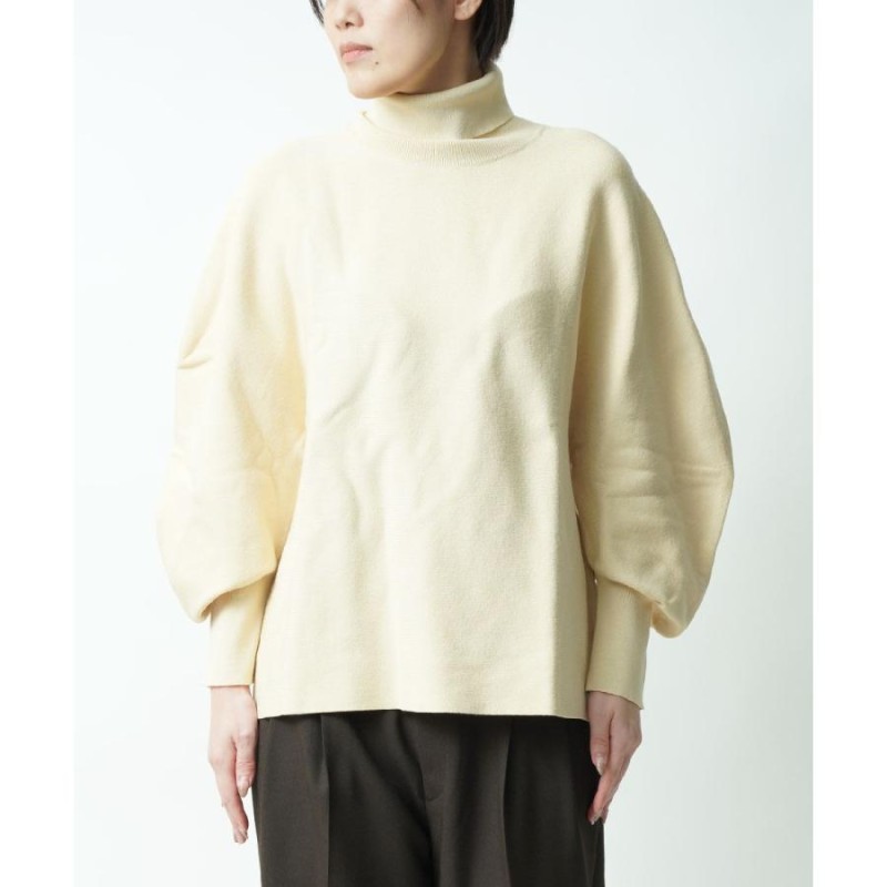 リムアーク タートルネック ワイドニット Dolman wide knit tops RIM