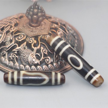 西藏天然真品原礦玉髓寓意心想事成男女瑪瑙一眼天珠吊墜項墜手串