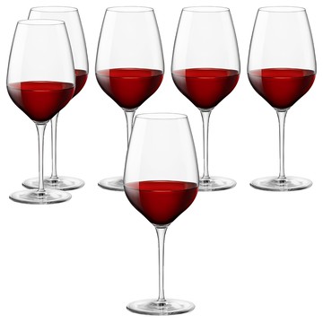 Bormioli Rocco InAlto TRE 強化無鉛水晶酒杯  305ml  6個