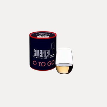 【Riedel】【預購】O Wine Tumbler O to GO White Wine 白酒/大吟釀隨行清酒杯-1入 客製卡片 清酒杯 水晶酒杯 日本酒杯 無梗杯 平底杯 露營推薦 便攜酒杯