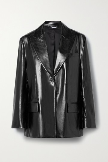 Acne Studios - Lepage Leather Blazer - Black - EU 32