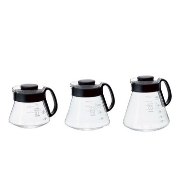 HARIO V60經典咖啡壺 玻璃壺 耐熱玻璃壺 下壺 360ml/ 600ml /800ml 日本製『歐力咖啡』