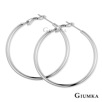 GIUMKA 簡約C型白鋼耳環 多款任選 MF08003