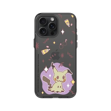 iPhone 15 Pro Max Clear 酷墨灰 - 寶可夢 Pokemon - 暖色系列-謎擬Q