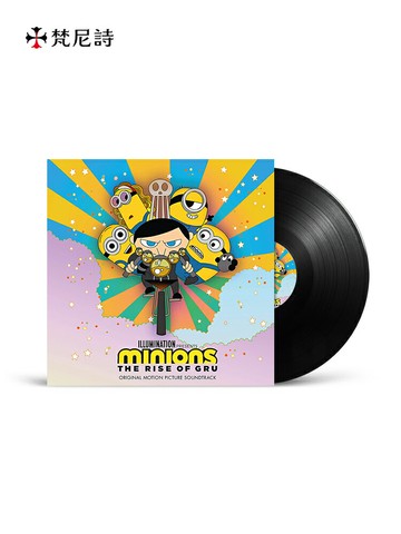 {可打統編 保固一年}電影原聲帶《 小黃人大眼萌：神偷奶爸前傳》ost  2LP 黑膠唱片