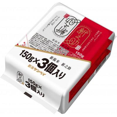 ふるさと納税 新潟県 新之助ごはん150g×24個全6回