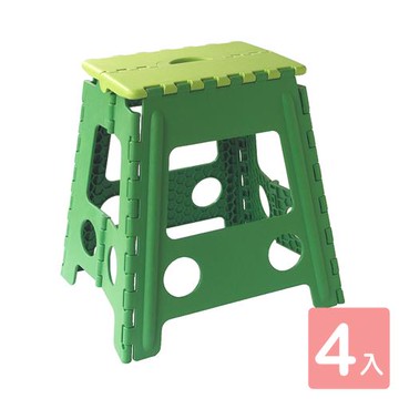 真心良品 KEYWAY 聯府 百合止滑摺合椅高39.5公分-4入