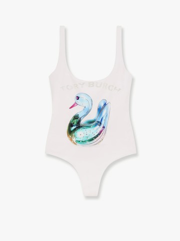 Nylon one piece swimsuit - TORY BURCH - gender_Woman