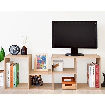 雅思多變可調收納書架 2入