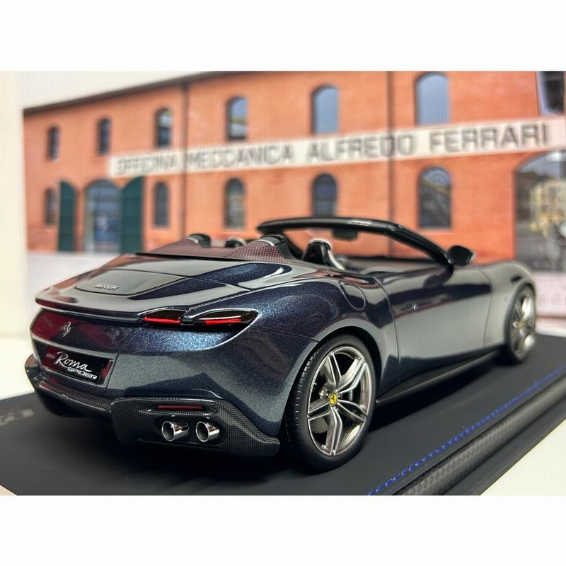 BBR 1/18 Ferrari Roma Spider Blu roma フェラーリ ローマ P18230D | LINEブランドカタログ