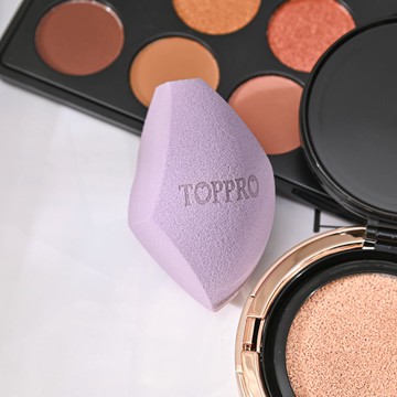 TOPPRO超彈力莫蘭迪紫3D美妝蛋