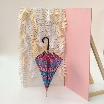 西班牙 Ezpeleta 13712 萬獸嘉年華自動直傘 (藝術家聯名款)