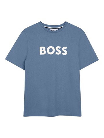 boss t-shirt con logo