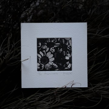 版畫郵件 no.34 'Matricaria' (銅版畫)