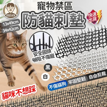 防貓刺墊【布萊恩👨🏻隔日到貨】錐形刺墊 驅貓刺墊 防貓墊 防止亂尿神器 禁區保護 防上床刺墊 防貓網墊 驅貓釘刺 防狗墊