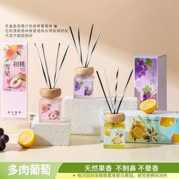 下殺價🔥慕森顏多肉葡萄哈密瓜精油持久留香室內臥室香薰水果味香氛全季9N3L