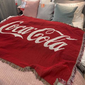 美式復古休閑毯 午睡披肩小毯子 沙發裝飾沙發巾針織沙發墊床蓋巾