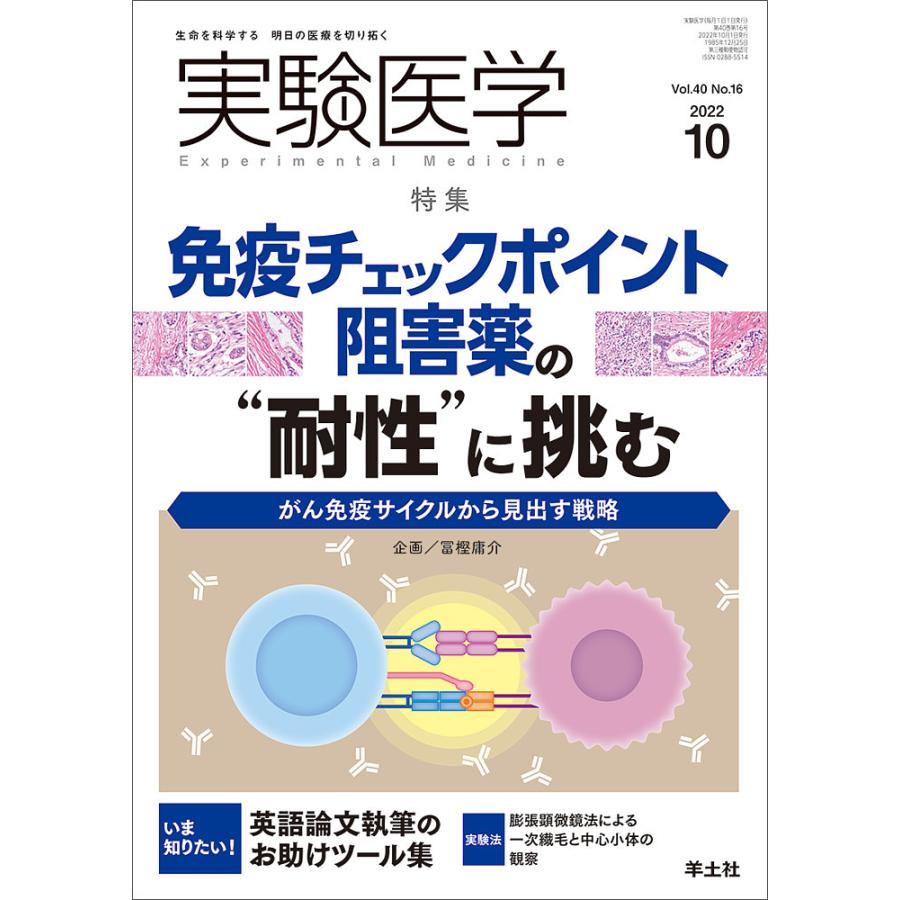 実験医学 Vol.40No.16