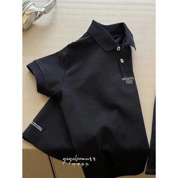 波拉bora韓國童裝男童polo衫2026夏裝中大童翻領兒童休閑短袖t恤