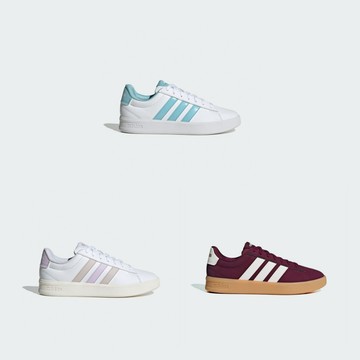 adidas GRAND COURT 系列 運動休閒鞋 休閒鞋 男/女 多款任選 官方直營