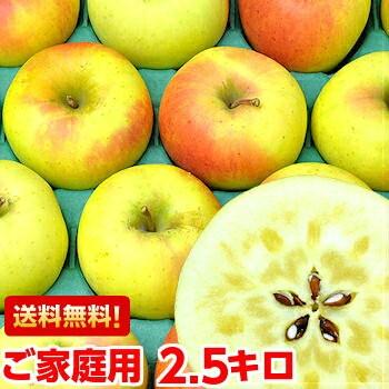 長野県産 ぐんま名月 ご家庭用2.5ｋｇ