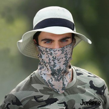 JUNIPER 抗UV頭圍護頸防曬漁夫遮陽帽 J7522