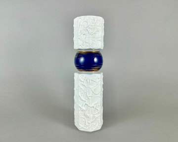 花瓶復古皇家瓷巴伐利亞 KPM 瓷花瓶復古 1950 年代