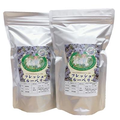 ふるさと納税 久留米市 福岡県産冷凍ブルーベリー500g×2袋