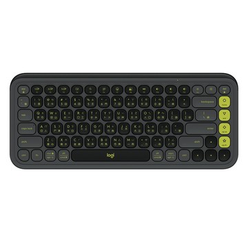 Logitech POP ICON KEYS 無線藍牙鍵盤 潮玩黑