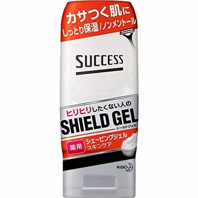 花王サクセス 薬用シェービングジェル スキンケアタイプ １８０ｇ ×５個セット