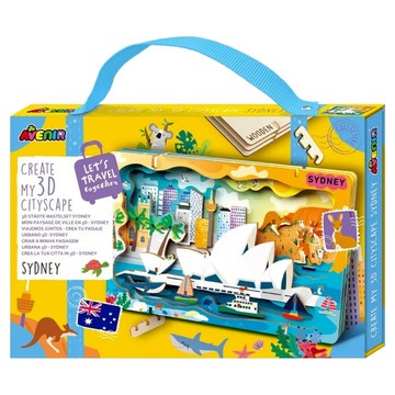 AVEnIR 我的3D手作城市風光 雪梨  1盒