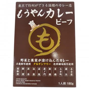 送料無料 コスモ食品 もうやん ビーフカレー 180g×40個 |b03