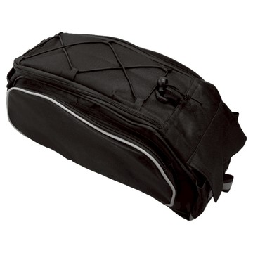 DIBOTE 迪伯特 自行車可肩背後貨包 W3150-3  黑色  1個