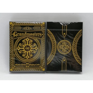 【USPCC撲克】XCM Grandmasters 黑 Standard non-foil decks