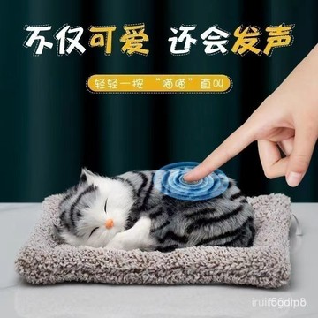 🔥桃園有貨🔥活性炭仿真狗車內擺件貓咪裝飾品除甲醛異味竹炭包可愛熊貓公仔 SXWB