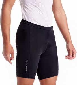 PEARL IZUMI Mens Escape Quest Cycling Shorts Padded  Breathable with Reflective Fabric Black Large