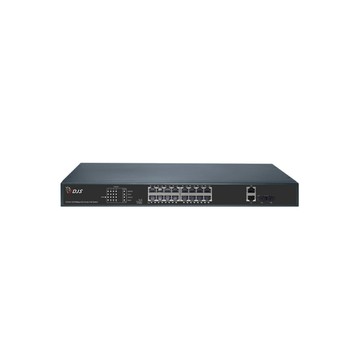 其它品牌 昌運監視器 DJS-3220-16ET-250 16埠 10/100Mbps FE PoE 網路交換器 交換機