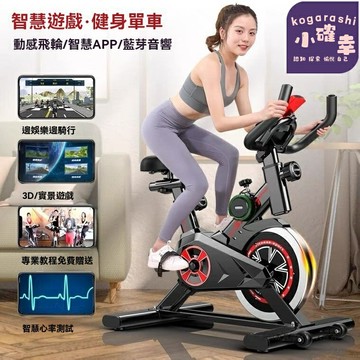 【超靜音磁控】動感單車 健身車 家用自行車 運動器材 磁控阻力 免維護 多功能顯示 居家健身 減肥燃脂