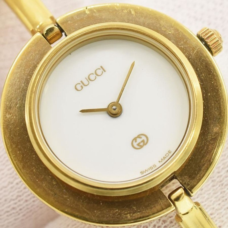 GUCCI グッチ チェンジベゼルウォッチ ヴィンテージ時計 QZ 1100