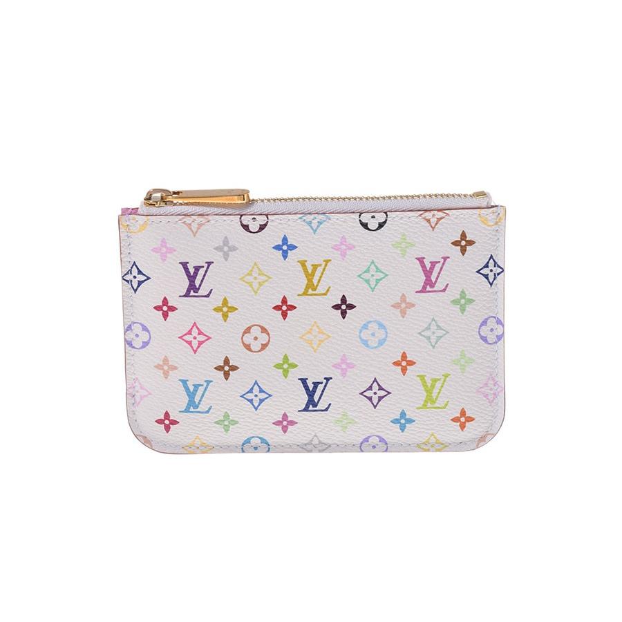 ルイヴィトン LOUIS VUITTON マルチカラー キーケース付小銭入れ ...